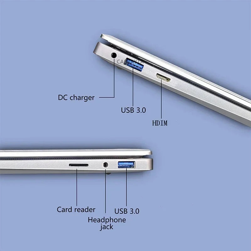 QMDZ N4000 14 pulgadas 128 GB 256 GB 512 GB 1 TB SSD Windows 11 Pro