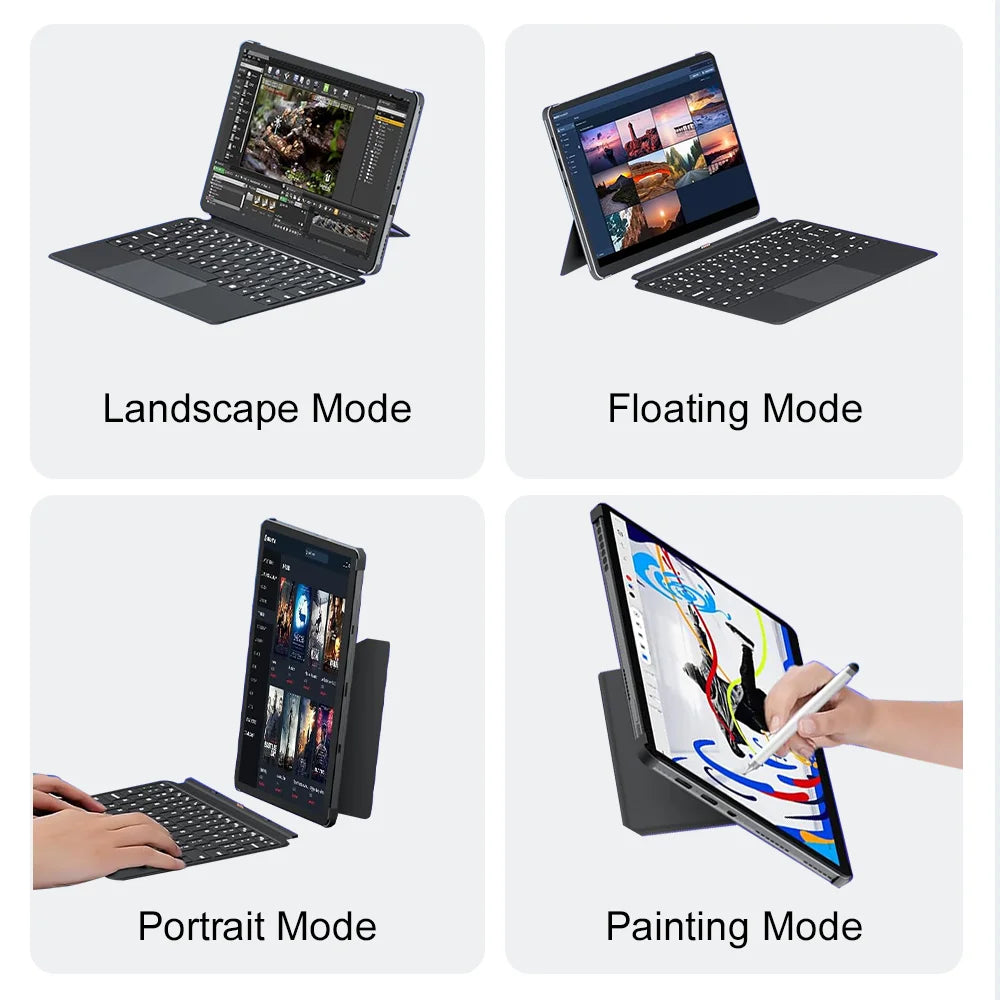 Laptop Ninkear X10 2 en 1, IPS de 10.1 pulgadas, Intel Core m3-8100Y, 12 GB