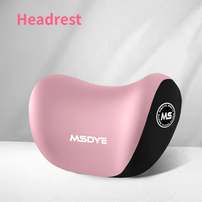 Reposacabezas/soporte lumbar para coche, almohada para el cuello