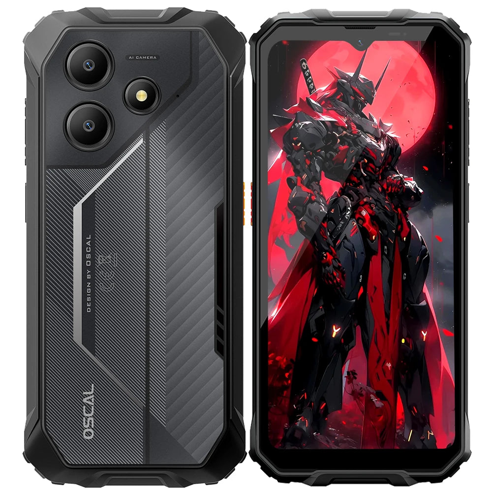 OSCAL Marine 2 [Sin cargador UE] Smartphone robusto 11000mAh 24 (8 + 16) GB