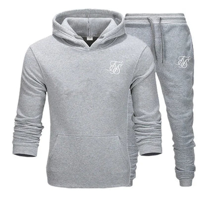 Conjunto deportivo de 2 piezas para hombre, chándal ajustado