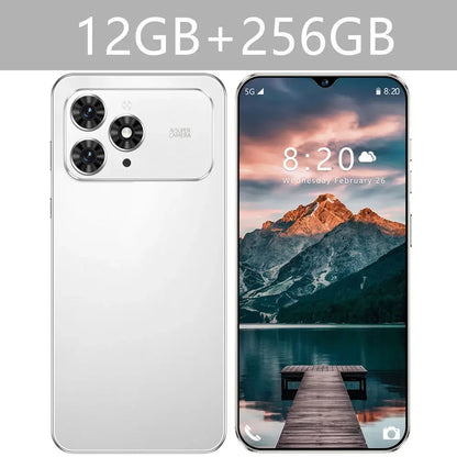 Nuevo teléfono inteligente i17 Pro Max 5G 7.0HD con doble tarjeta SIM