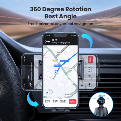 Soporte universal para coche TOPK, soporte de gravedad para teléfono móvil