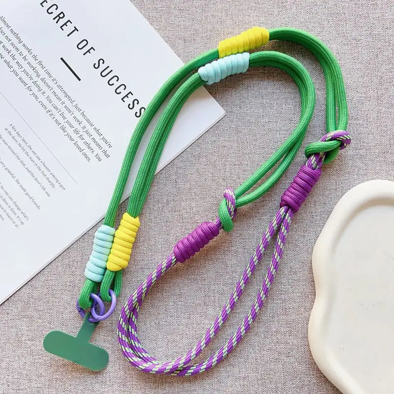 Cordón ajustable para teléfono de Corea, universal, para exteriores
