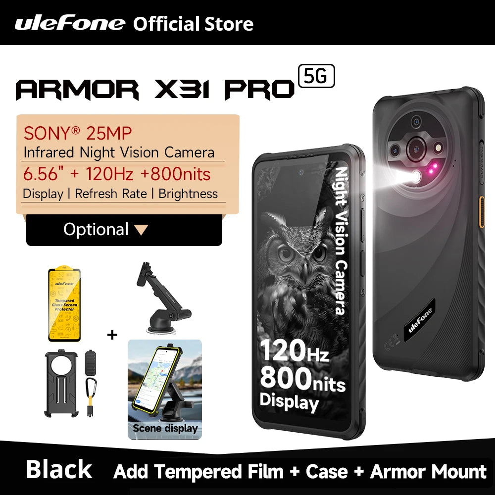 Ulefone Armor X31 Pro 5G Teléfono robusto Android 14