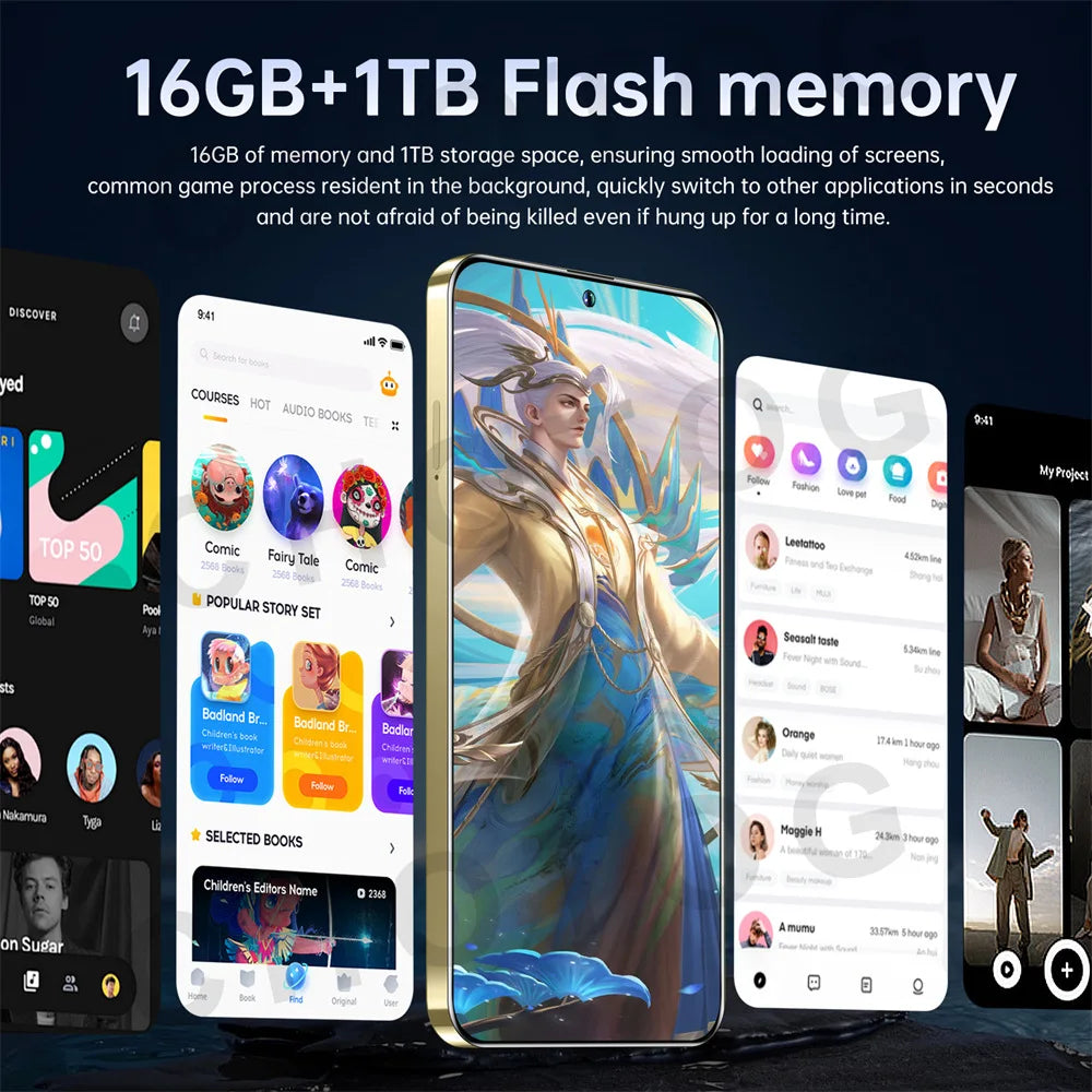 Teléfonos celulares originales S+ 25 Ultra 7.3HD Smartphone económico