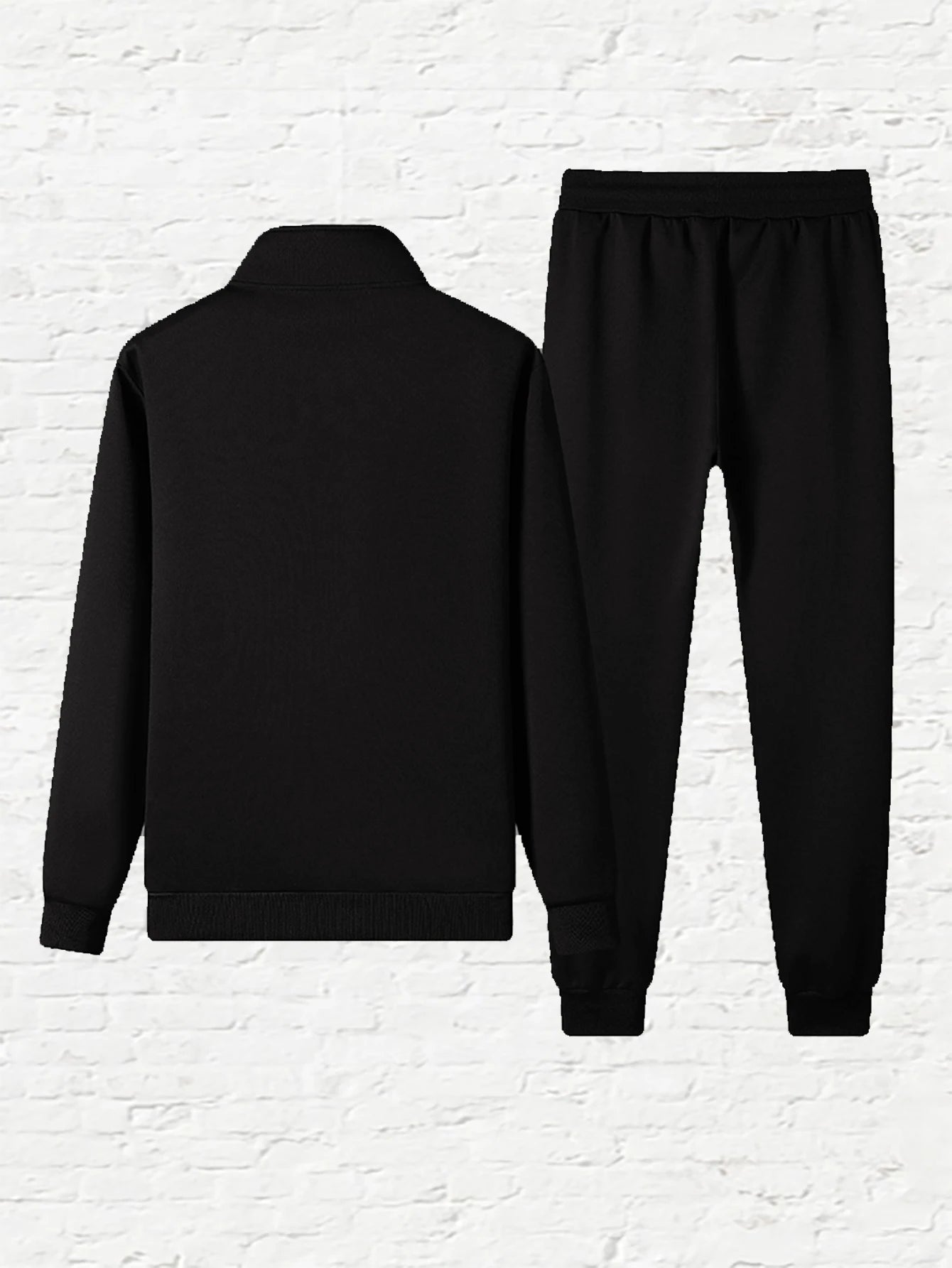 Chándal informal de otoño e invierno para hombre, conjunto de 2 piezas