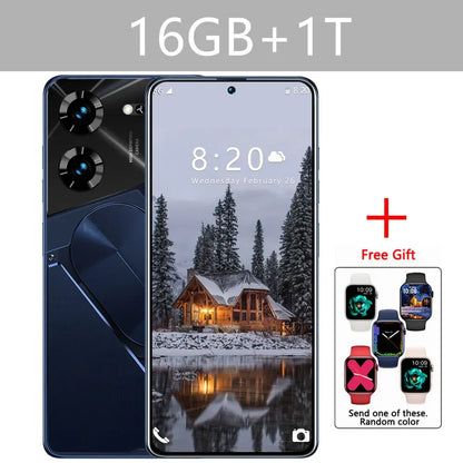 Teléfono celular Pova 5 Pro 2025, versión global, Android 13, 6800