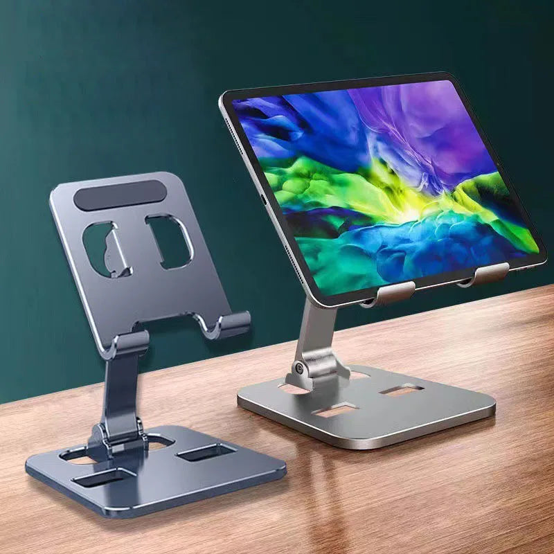 Soporte universal plegable de aleación de aluminio para teléfono de escritorio