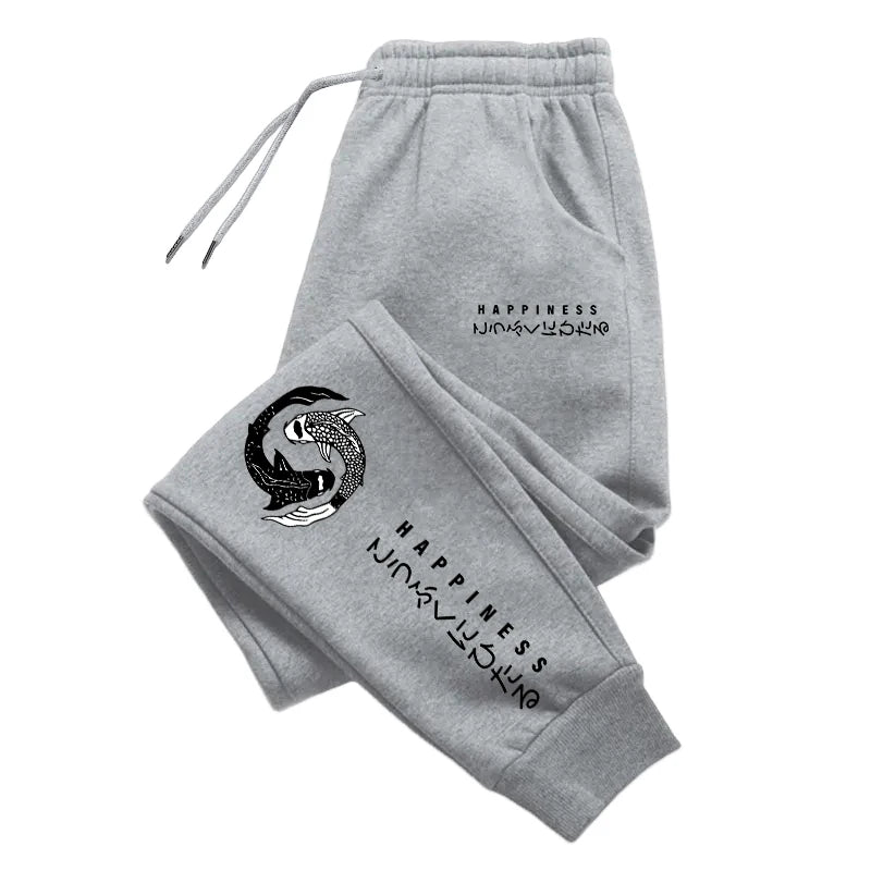 Conjunto de chándal japonés de 2 piezas con capucha y pantalones