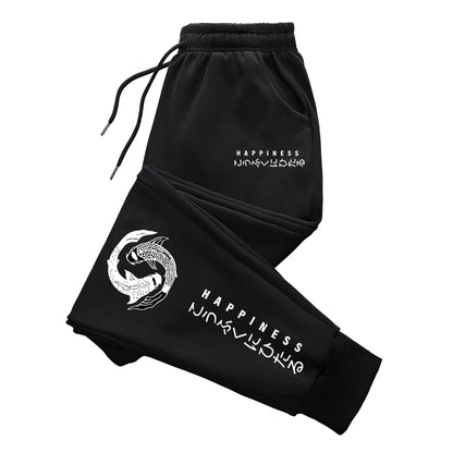 Conjunto de chándal japonés de 2 piezas con capucha y pantalones