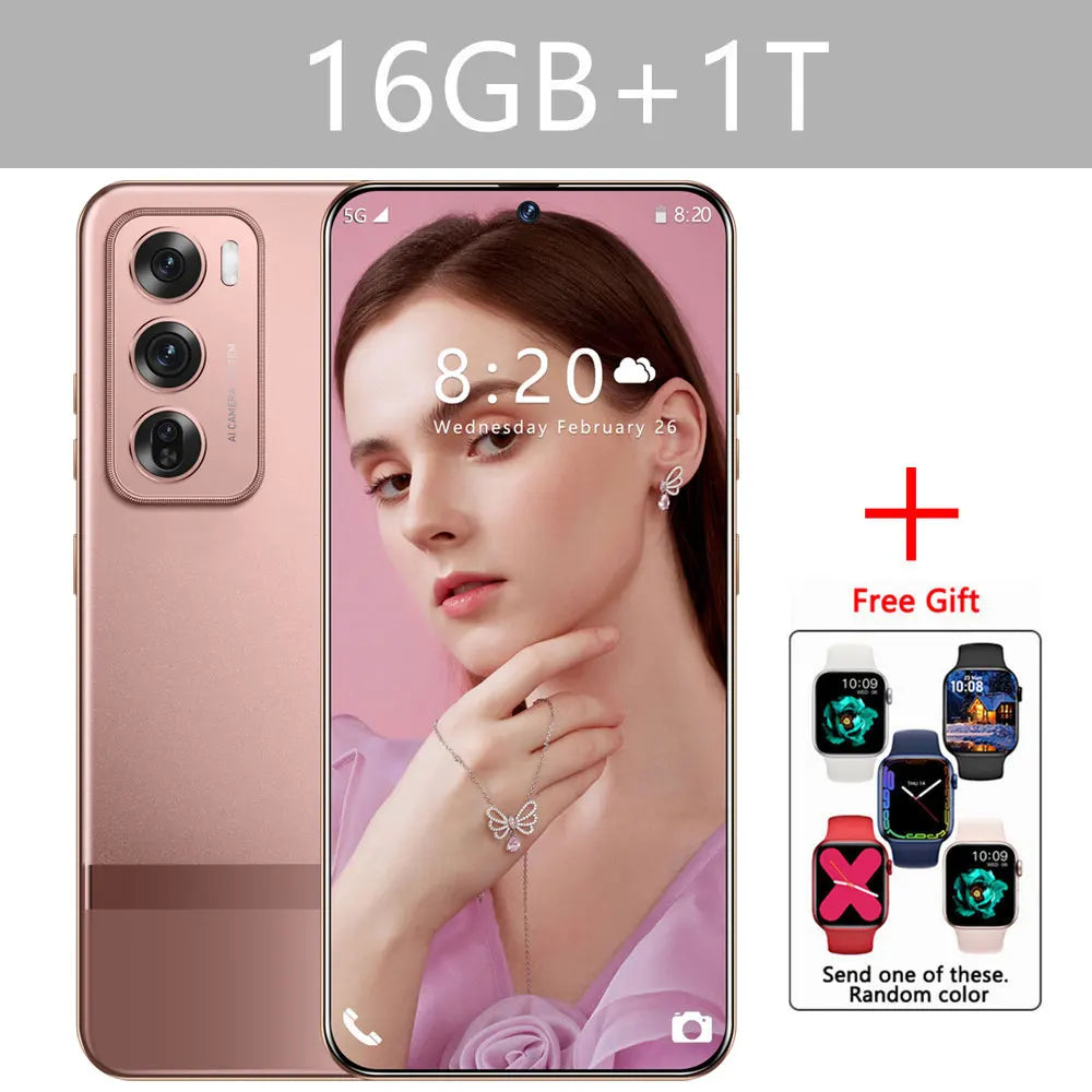 Nuevos teléfonos móviles originales Reno 12 Pro 5G, versión global barata