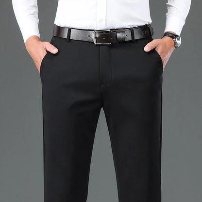Pantalones de traje informales de negocios para hombre