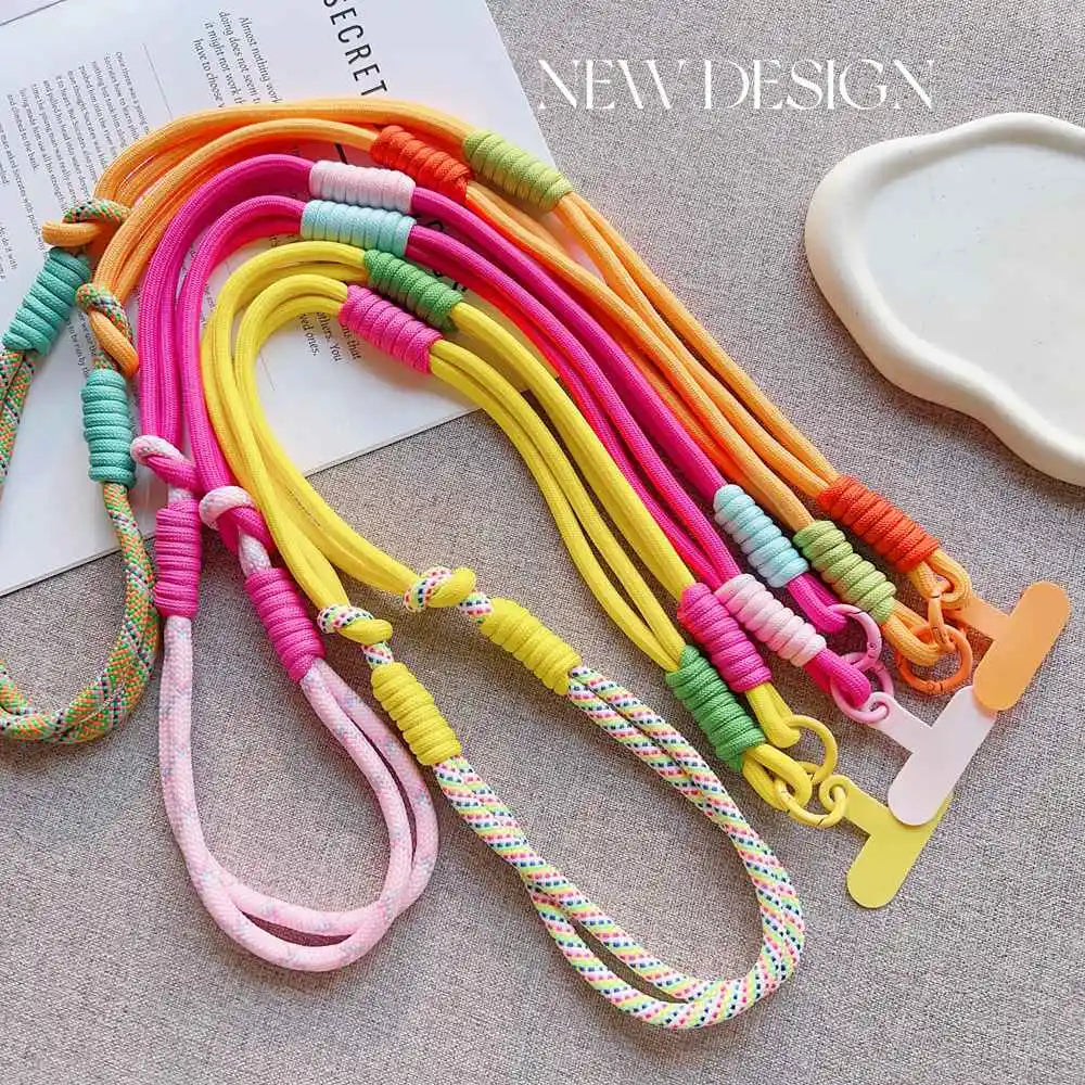 Cordón ajustable para teléfono de Corea, universal, para exteriores