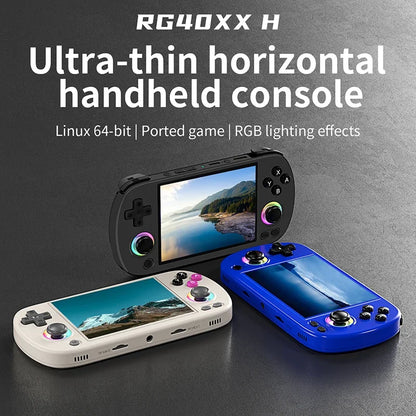 ANBERNIC RG40XX H consola de juegos portátil Retro 64 bits
