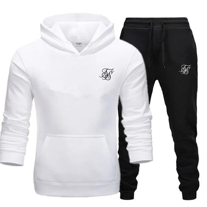 Conjunto deportivo de 2 piezas para hombre, chándal ajustado