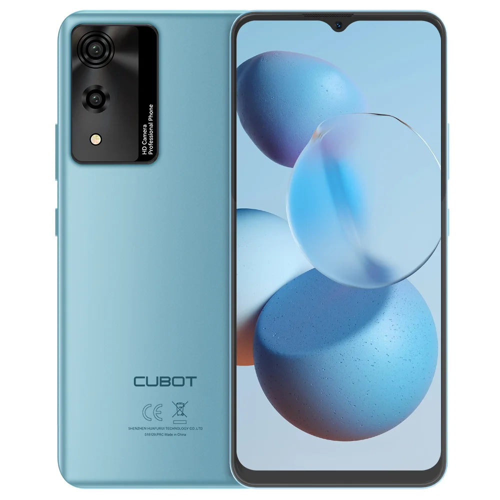 Smartphone Android Cubot A10, 12 GB de RAM (4 GB + 8 GB), 128 GB