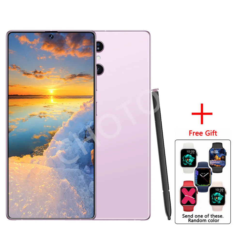 Nuevo teléfono inteligente S+ 25 Ultra 2025 original, pantalla HD