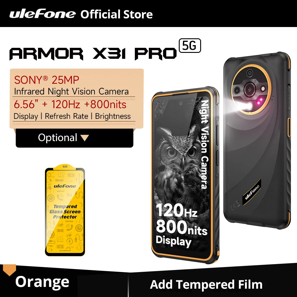 Ulefone Armor X31 Pro 5G Teléfono robusto Android 14