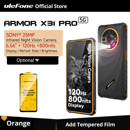 Ulefone Armor X31 Pro 5G Teléfono robusto Android 14