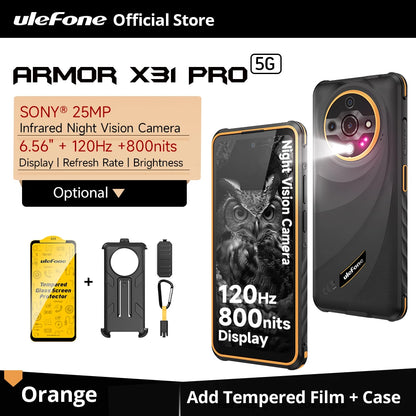 Ulefone Armor X31 Pro 5G Teléfono robusto Android 14