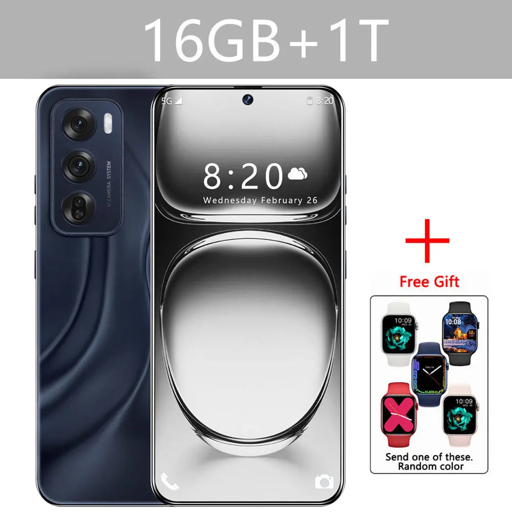 Nuevos teléfonos móviles originales Reno 12 Pro 5G, versión global barata