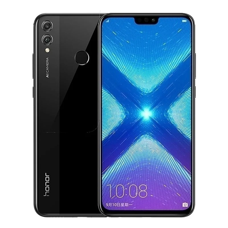 Teléfono inteligente HONOR 8X con firmware global, CPU Haisi Qilin 710, 6,5