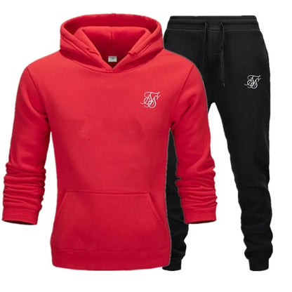 Conjunto deportivo de 2 piezas para hombre, chándal ajustado