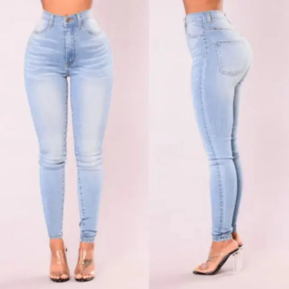 Pantalones vaqueros ajustados  para mujer, pantalones vaqueros