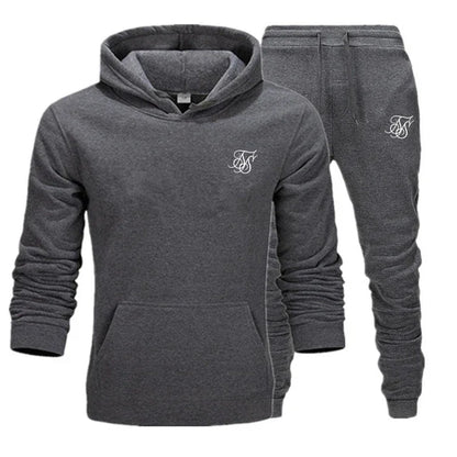 Conjunto deportivo de 2 piezas para hombre, chándal ajustado