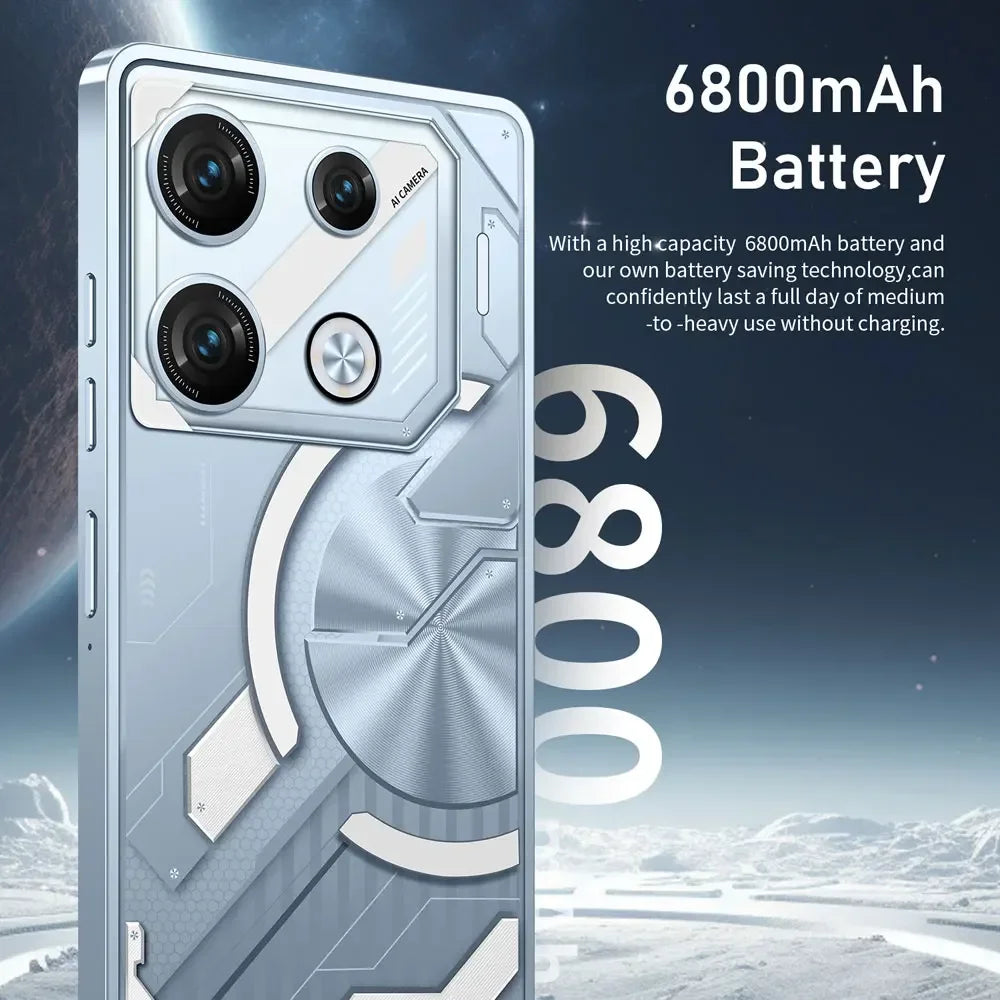 Teléfono inteligente GT10 Pro 2025 original, 4G, 5G, 7.3 pulgadas HD