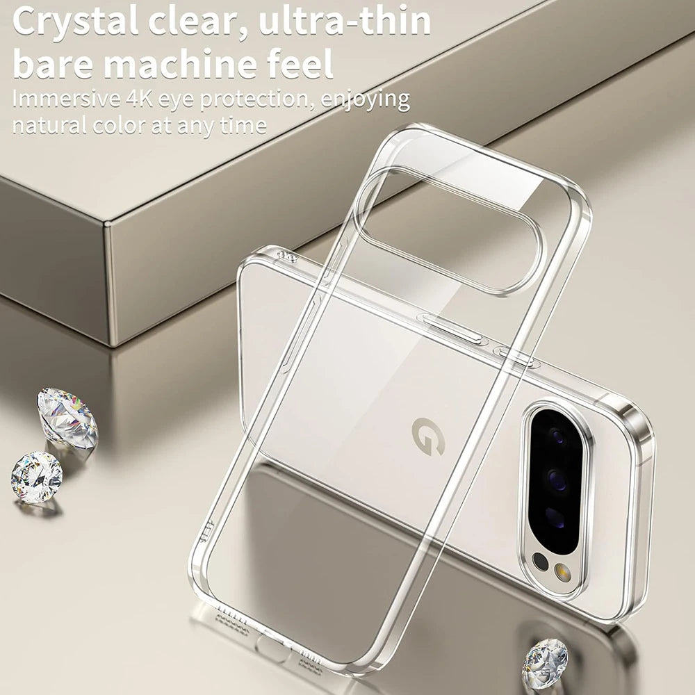 Funda de silicona ultrafina a prueba de golpes para Google Pixel 9A