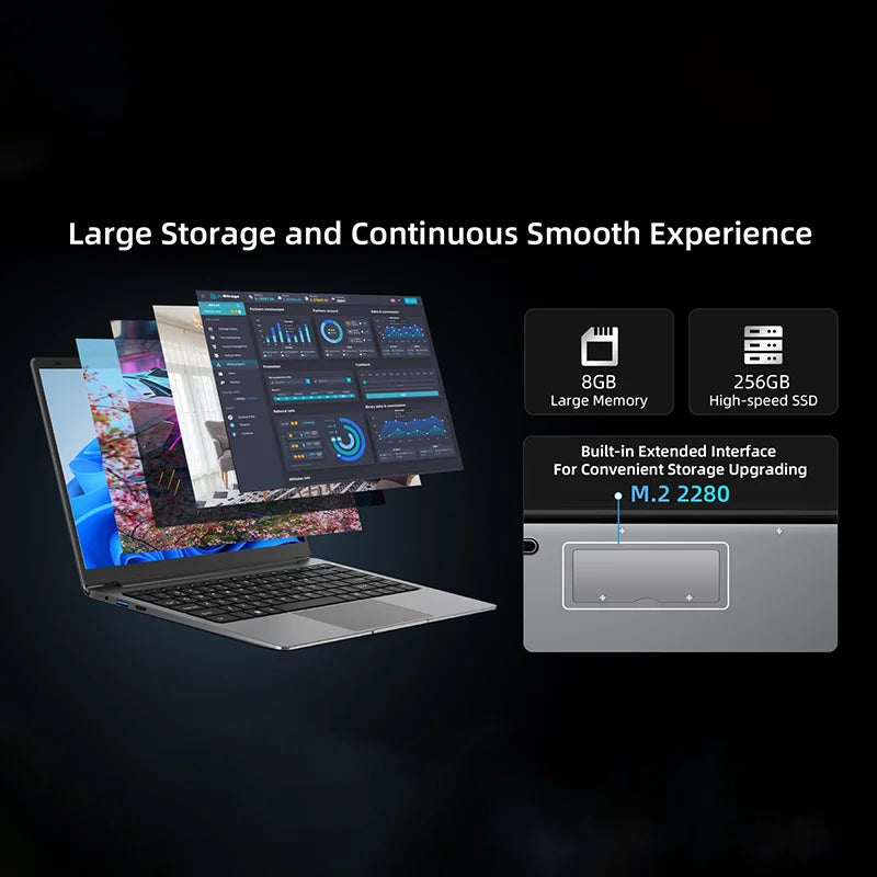 Portátil Bmax S14 Pro Intel N5000, 8 GB de RAM, 256 GB de SSD