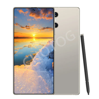 Nuevo teléfono inteligente S+ 25 Ultra 2025 original, pantalla HD