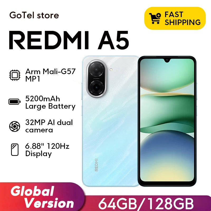 Xiaomi Redmi A5 Versión Global Smartphone UNISOC T7250