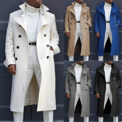 Gabardina para hombre, primavera otoño 2024, nueva moda coreana