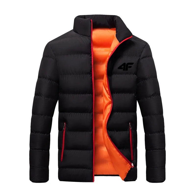 Chaqueta informal para hombre, cortavientos impermeable