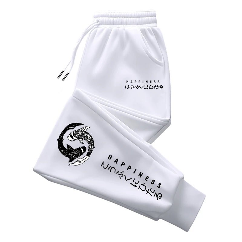 Conjunto de chándal japonés de 2 piezas con capucha y pantalones
