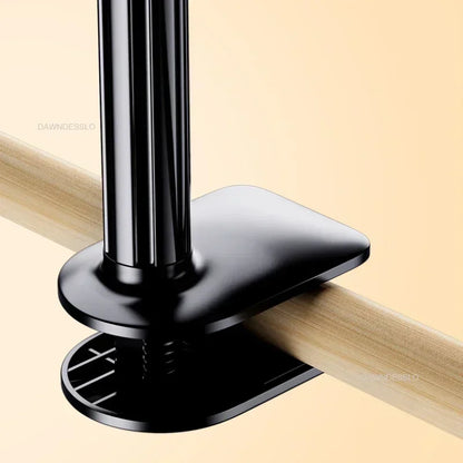 Soporte para teléfono de 128 cm, reposacabezas, brazo largo flexible