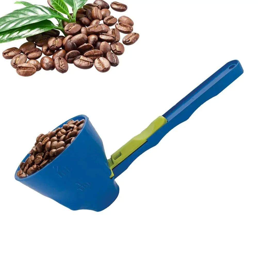 Embudo para cuchara medidora de café, reutilizable, para cafeteras K-cup
