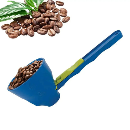 Embudo para cuchara medidora de café, reutilizable, para cafeteras K-cup