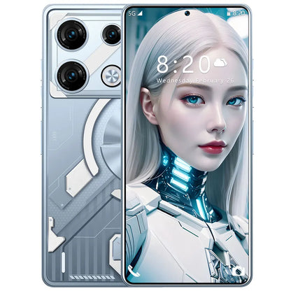 Teléfono inteligente Pova 5 Pro original, 7.3 HD, doble SIM, 6800 mAh, Android 13