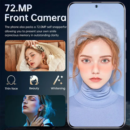 Teléfonos celulares originales S+ 25 Ultra 7.3HD Smartphone económico