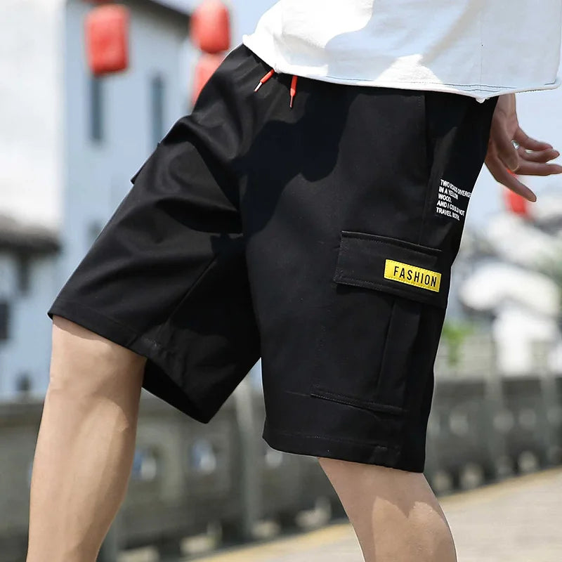 Pantalones cortos de verano para hombre, informales, para correr