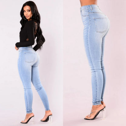 Pantalones vaqueros ajustados  para mujer, pantalones vaqueros