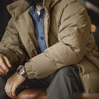 Chaqueta de invierno para hombre Maden con acolchado ancho