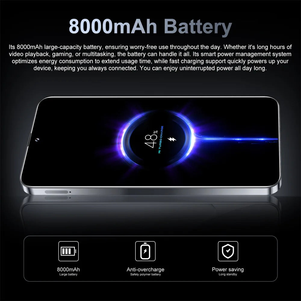 Nuevo teléfono inteligente 14T Pro original de 7,3 pulgadas, 4G 5G