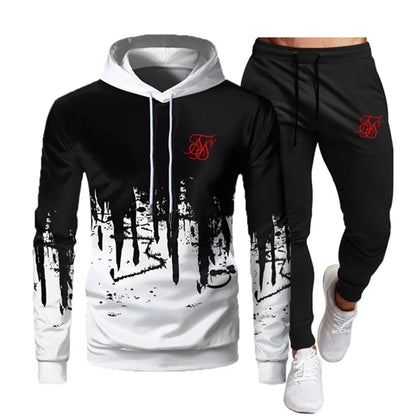 Sudadera con capucha Sik Silk para hombre, ropa deportiva informal
