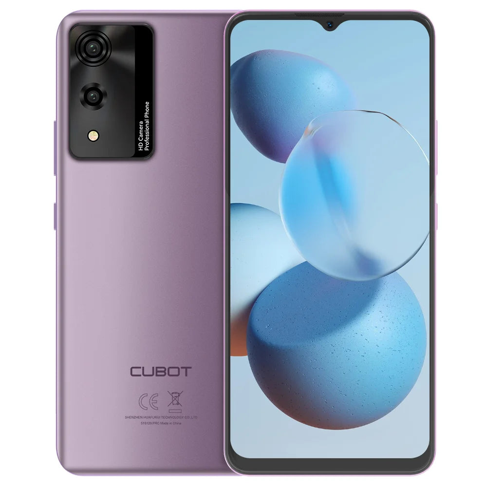 Smartphone Android Cubot A10, 12 GB de RAM (4 GB + 8 GB), 128 GB