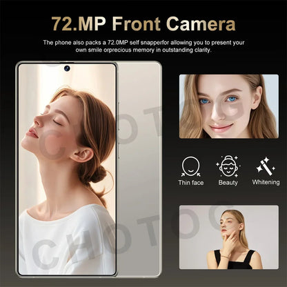 Nuevo teléfono inteligente S+ 25 Ultra 2025 original, pantalla HD